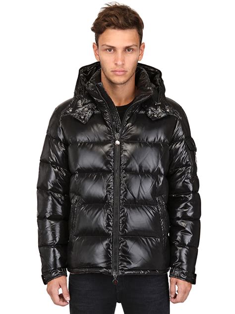 moncler maya jacket black.